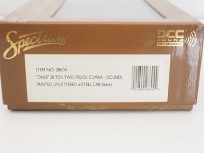 Lot 594 - A SPECTRUM On30 scale 28604 two-truck climax...