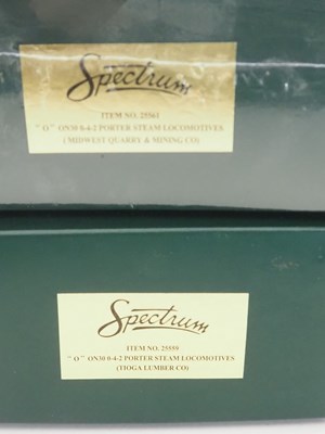 Lot 604 - A pair of SPECTRUM On30 scale Porter 0-4-2...