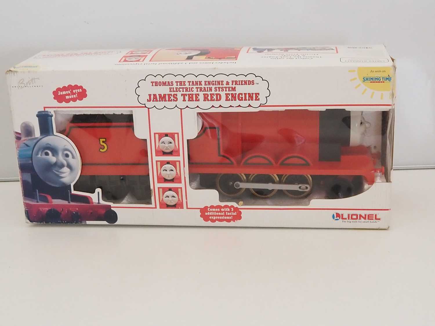 Lot 622 - A LIONEL large scale James the red engine from...