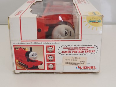 Lot 622 - A LIONEL large scale James the red engine from...