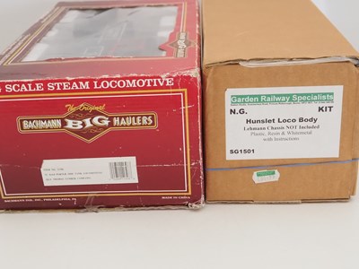 Lot 627 - A BACHMANN Big Haulers G scale Porter steam...