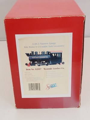 Lot 629 - A SPECTRUM G scale Narrow Gauge 82097 Porter...