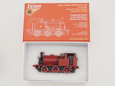 Lot 644 - An IXION O gauge Hudswell Clarke Contractors...