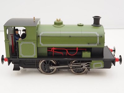 Lot 645 - A MINERVA MODEL RAILWAYS O gauge Peckett E...