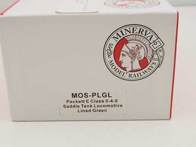 Lot 645 - A MINERVA MODEL RAILWAYS O gauge Peckett E...