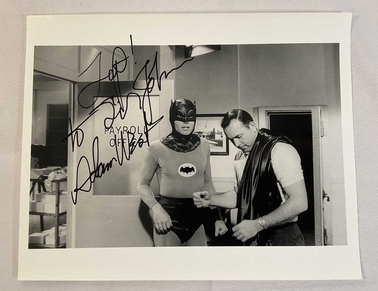 Lot 303 - BATMAN - An Adam West autographed