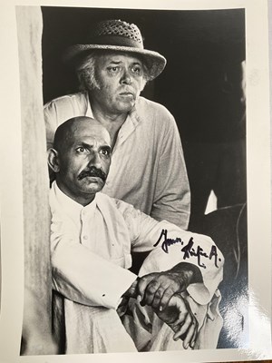 Lot 339 - A collection of male movie star autographs on...