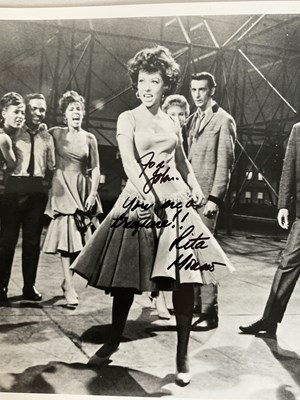 Lot 307 - A collection of female movie star autographs...