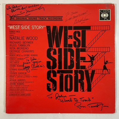 Lot 292 - A copy of WEST SIDE STORY soundtrack vinyl...