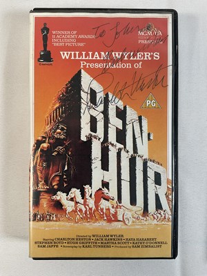 Lot 308 - A collection of CHARLTON HESTON autographed...