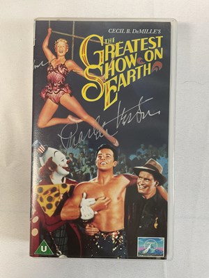 Lot 308 - A collection of CHARLTON HESTON autographed...