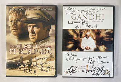Lot 293 - An autographed DVD of GANDHI (1982) signed by...