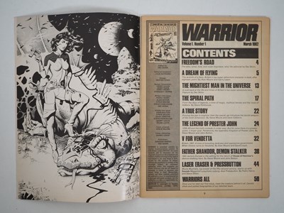 Lot 2 - WARRIOR MAGAZINE #1 (1982 - QUALITY) - First...