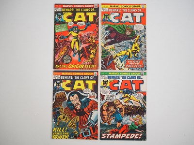 Lot 9 - BEWARE THE CLAWS OF THE CAT #1, 2, 3, 4 (4 in...