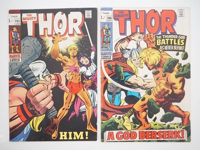 Lot 51 - THOR #165 & 166 (2 in Lot) - (1969 - MARVEL -...