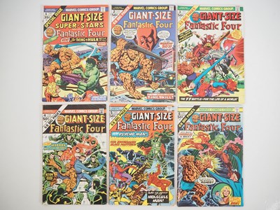 Lot 70 - GIANT-SIZE FANTASTIC FOUR #1, 2, 3, 4, 5, 6 (6...