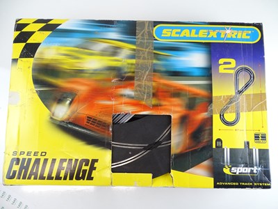 Lot 144 - A SCALEXTRIC "Speed Challenge" slot car set -...