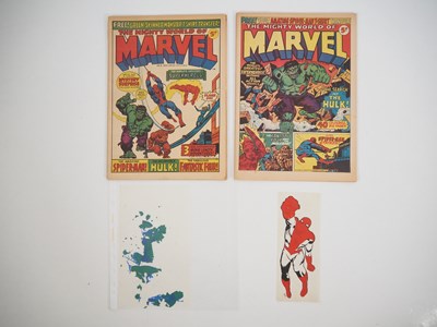 Lot 83 - MIGHTY WORLD OF MARVEL #1 & 2 (2 in Lot) -...