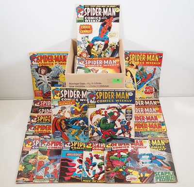 Lot 90 - SPIDER-MAN COMICS WEEKLY LOT (178 in Lot)...