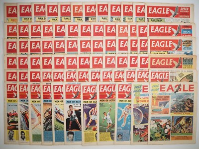 Lot 106 - EAGLE COMIC LOT (74 in Lot) - (1960/1962 -...