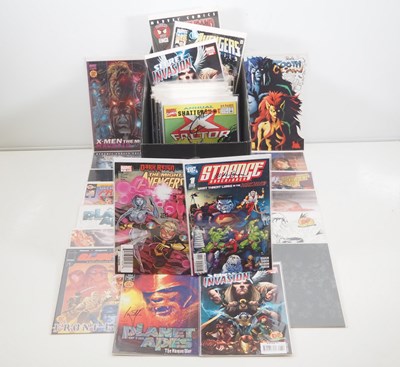 Lot 123 - SIGNED COMIC LOT (100 in Lot) - A large lot of...