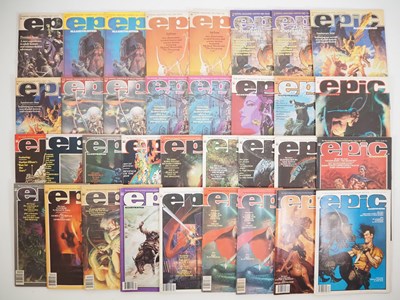 Lot 165 - EPIC ILLUSTRATED #1 to 23, 26, 27, 29, 33 (34...