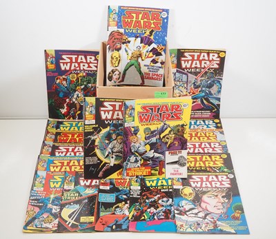 Lot 177 - STAR WARS WEEKLY #1 to 117 (122 in Lot - 2...