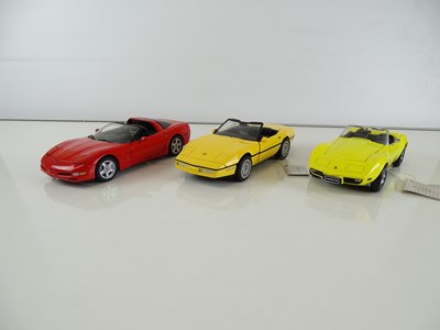 Lot 145 - A group of diecast cars in 1:24 Scale by...