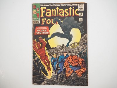 Lot 182 - FANTASTIC FOUR #52 (1966 - MARVEL - UK Price...