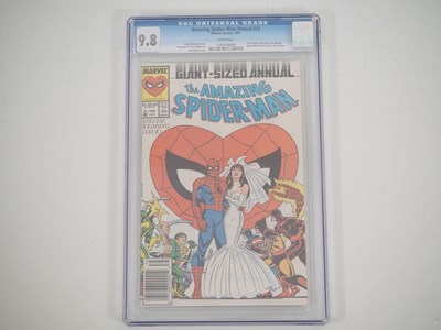 Lot 194 - AMAZING SPIDER-MAN ANNUAL #21 (1987 - MARVEL) -...