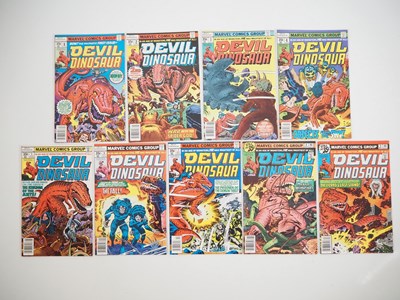 Lot 208 - DEVIL DINOSAUR #1, 2, 3, 4, 5, 6, 7, 8, 9 (9...