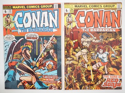 Lot 215 - CONAN THE BARBARIAN #23 & 24 - (2 in Lot) -...