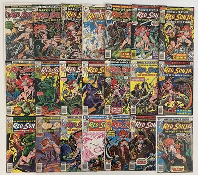 Lot 217 - RED SONJA LOT (21 in Lot) - Includes MARVEL...