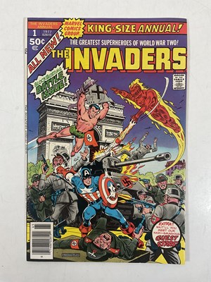 Lot 219 - GIANT-SIZE INVADERS #1 + INVADERS KING-SIZE...