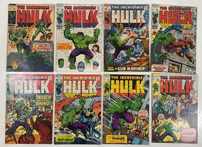 Lot 221 - INCREDIBLE HULK #114, 116, 118, 122, 124, 126,...