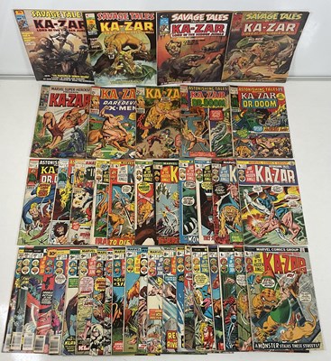 Lot 225 - KA-ZAR LOT (41 in Lot) - Includes MARVEL SUPER-...