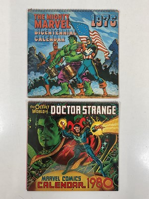 Lot 227 - MARVEL CALENDARS (2 in Lot) - Includes THE...