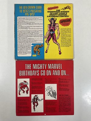 Lot 227 - MARVEL CALENDARS (2 in Lot) - Includes THE...