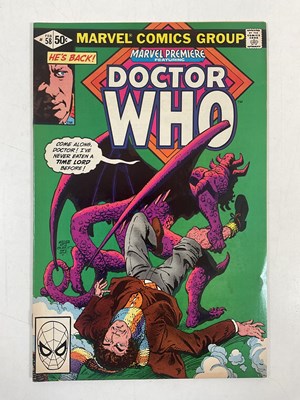 Lot 228 - MARVEL PREMIERE: DOCTOR WHO #57, 58, 59, 60 -...