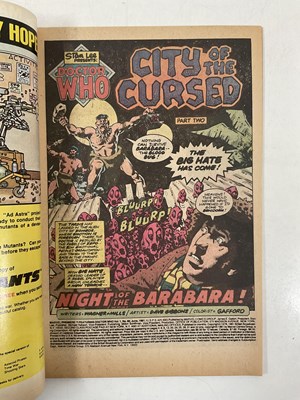 Lot 228 - MARVEL PREMIERE: DOCTOR WHO #57, 58, 59, 60 -...