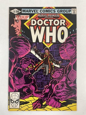 Lot 228 - MARVEL PREMIERE: DOCTOR WHO #57, 58, 59, 60 -...