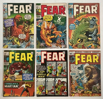 Lot 248 - FEAR #1, 2, 3, 4, 5, 6 (6 in Lot) - (1970/1971...