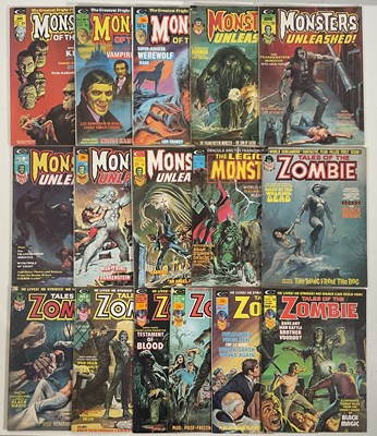 Lot 253 - CURTIS MONSTER MAGAZINE LOT (16 in Lot) -...