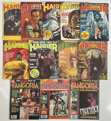 Lot 255 - MIXED HORROR MAGAZINE LOT (12 in Lot) -...