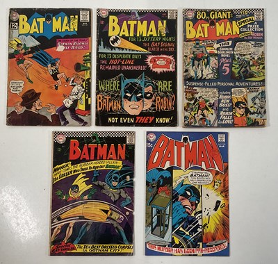 Lot 267 - BATMAN #147, 184, 185, 188, 220 (5 in Lot) -...