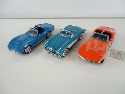 Lot 146 - A group of diecast cars in 1:24 Scale by...