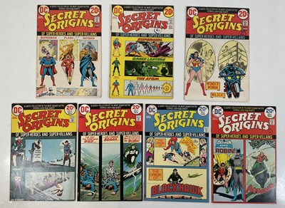 Lot 288 - SECRET ORIGINS #1, 2, 3, 4, 5, 6, 7 (7 in Lot)...