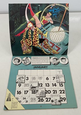 Lot 293 - 1977 SUPER DC CALENDAR - Unused and stored in...