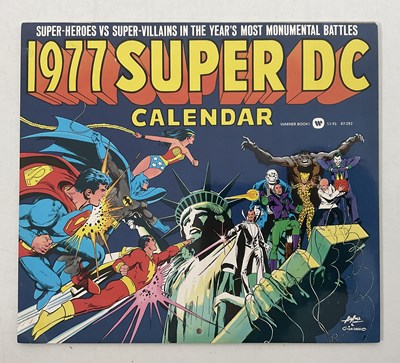 Lot 293 - 1977 SUPER DC CALENDAR - Unused and stored in...