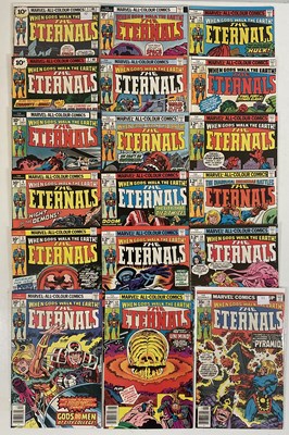 Lot 300 - THE ETERNALS #1 to 12, 14 to 19 (18 in Lot) -...